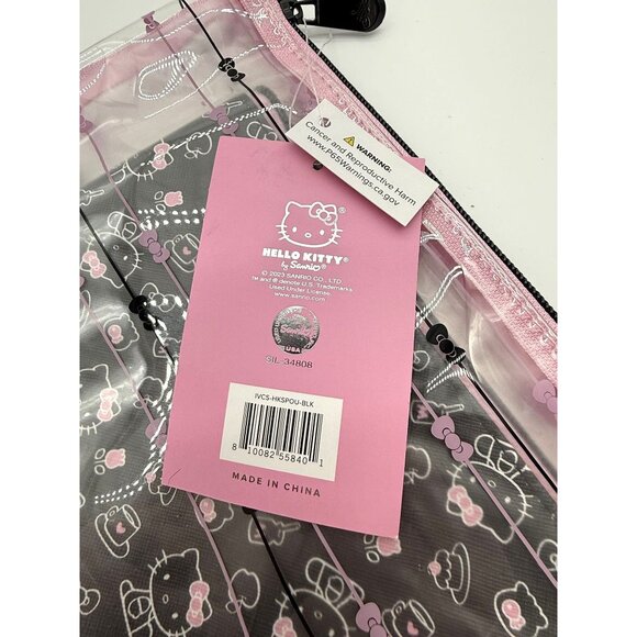 Hello Kitty x Impressions Vanity S/M Pouch Set Cute & Functional - Picture 2 of 4